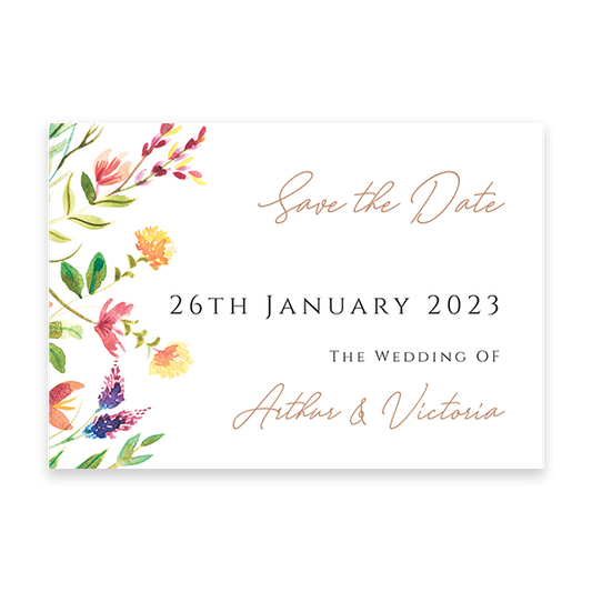 Bouquet Save the Date cards