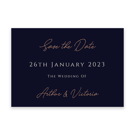 Deep Sea Save the Date cards