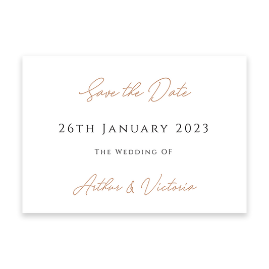 Simplicity Save the Date cards