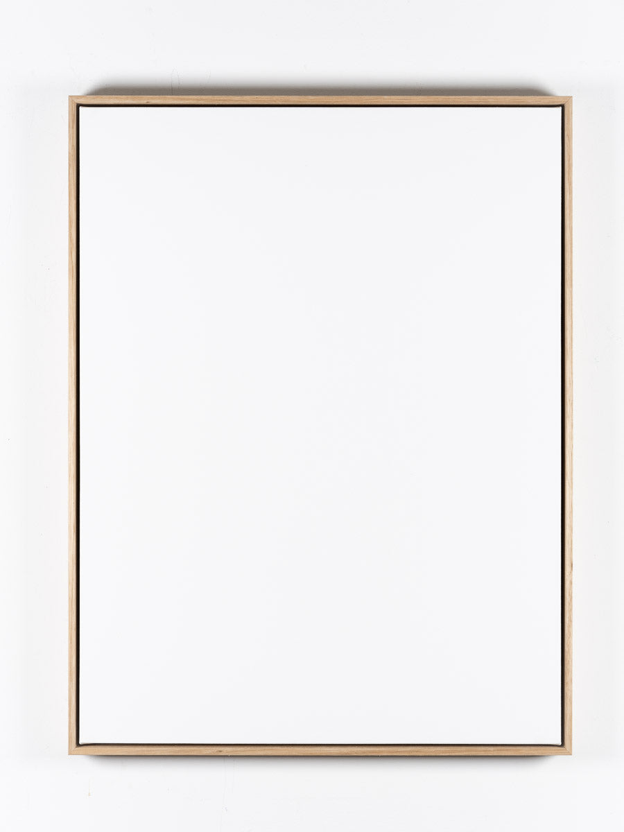 Canvas w. Australian Oak float frame - 90cm x 120cm