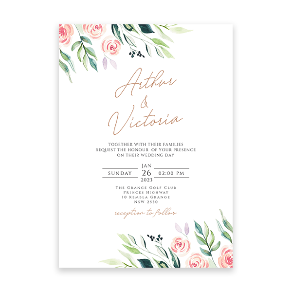 Verdi Wedding invitations